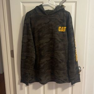 Men’s Large CAT (Caterpillar) Camo Hoodie